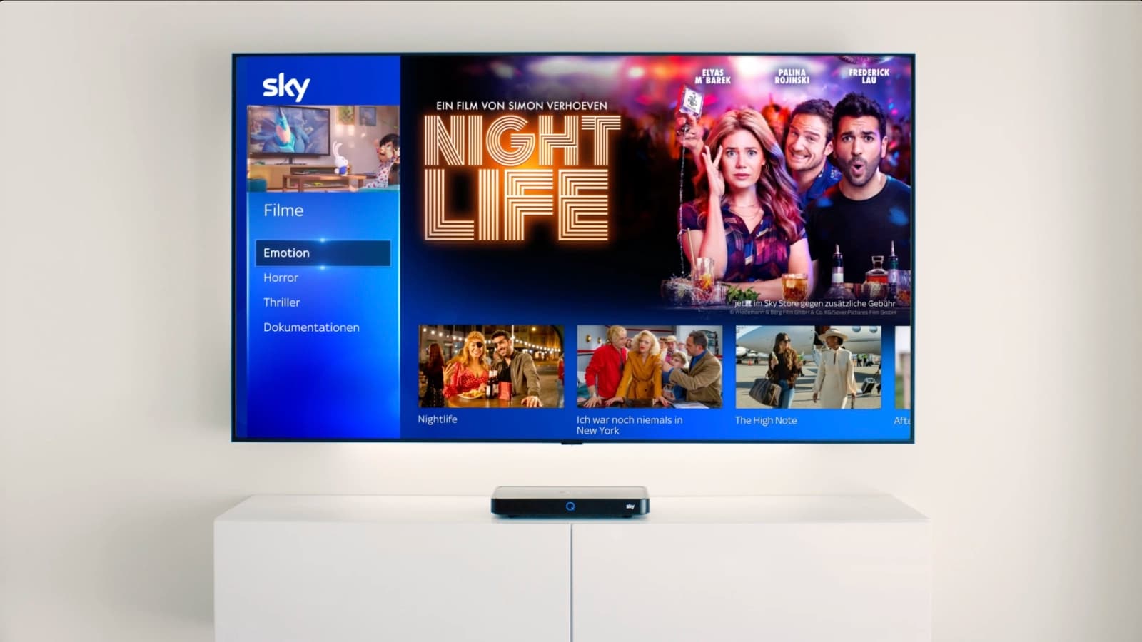 Sky Q bündelt Programme, Mediatheken und Apps